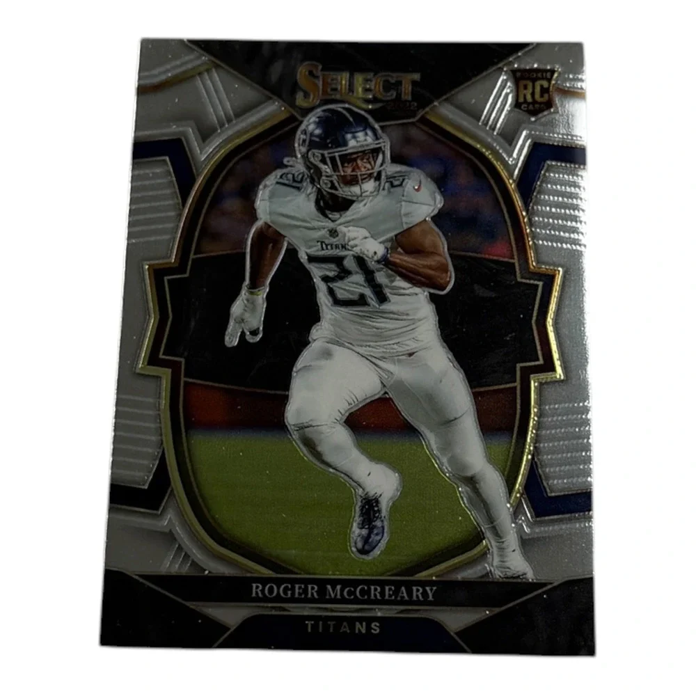 2022 Panini Select Roger McCreary Rookie Card #40 Concourse Tennessee Titans NFL